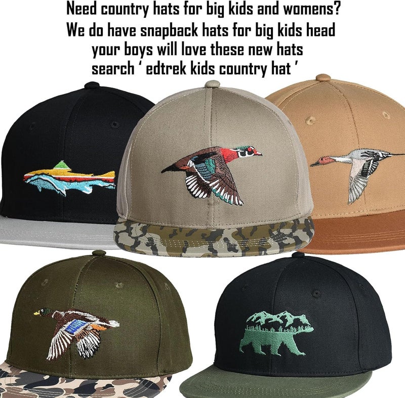 EDTREK Elite Youth Performance Mesh Hat - Boys Girls Hunting Hat and Fishing Hat - Image 4